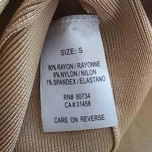 Herve Leger - gold textured one shoulder dress - Picture 6 of 6